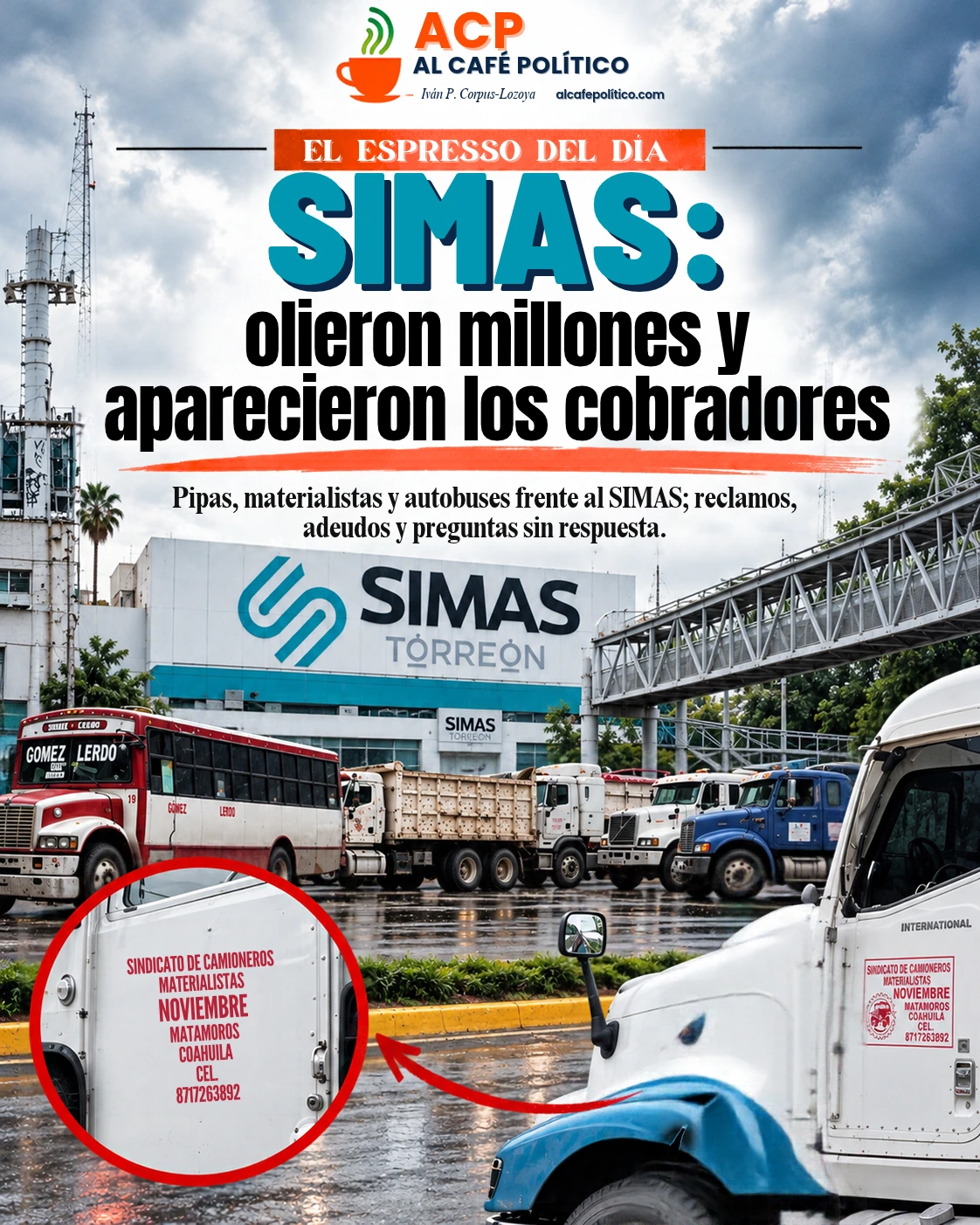 SIMAS: olieron millones y aparecieron los cobradores