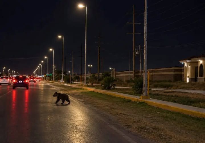 ¿Un oso anda suelto en Torreón?