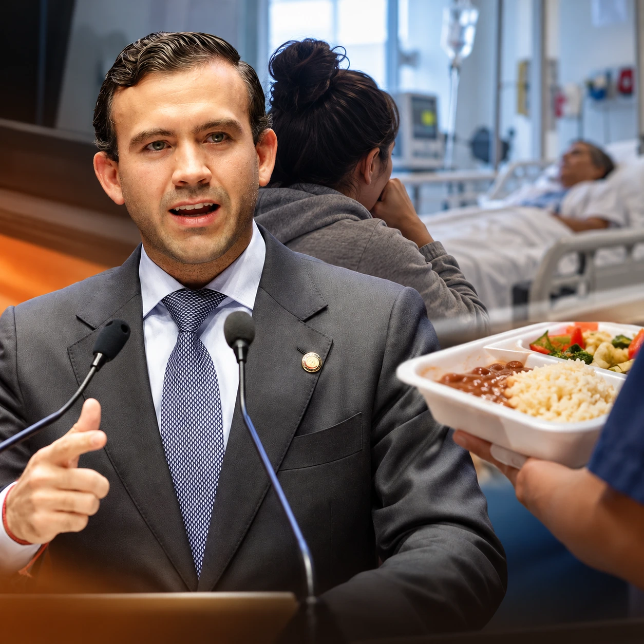 Entre la enfermedad y el hambre: buscan apoyar a familiares de pacientes hospitalizados