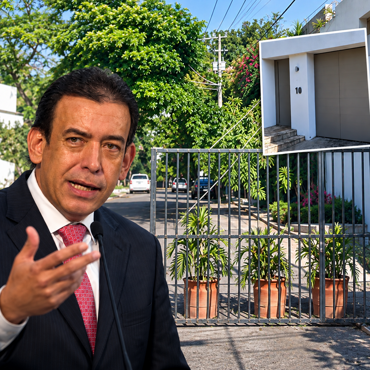¿Una calle bajo llave? Vecinos de Cuernavaca señalan al exgobernador Humberto Moreira
